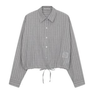 [르샵]25l2l26wst090u카라 스트라이프 긴팔셔츠