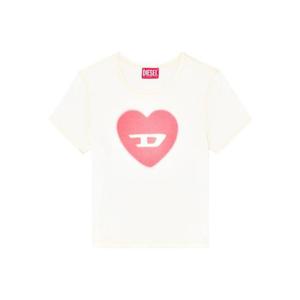 디젤 민소매 티셔츠 0SQAD A12836 1AM WHITE