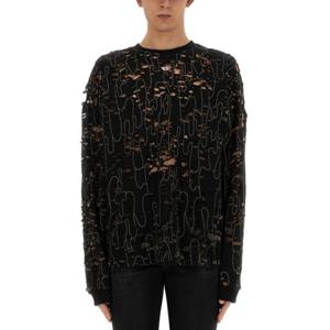 디젤 반팔 티셔츠 A14598 0ANAW9XX BLACK
