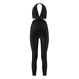 생로랑 점프수트 694405 Y7E151000 BLACK