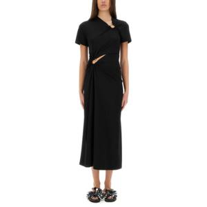 파코라반 미디 원피스 25PJRO062CO0555 P001 BLACK