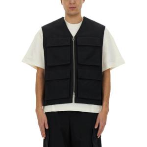 질샌더 베스트 J22SW0001 J45266001 BLACK