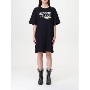 모스키노 미디 원피스 04663229 7555 Black