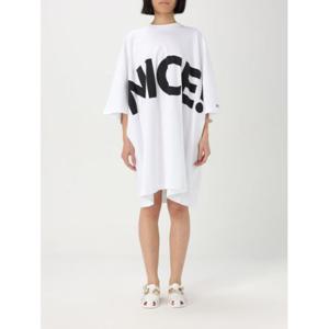 모스키노 롱 원피스 04450442 1001 White