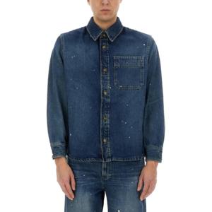 아페쎄 긴팔 셔츠 COHGL H02709 IAL DENIM