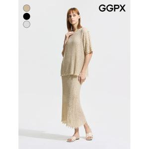 [GGPX]썸머 네트 니트 투피스 (GP5ST004F)