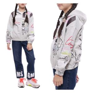 [겐조]22FW 멀티 아이콘 후드 집업 (K15583_205_22F)