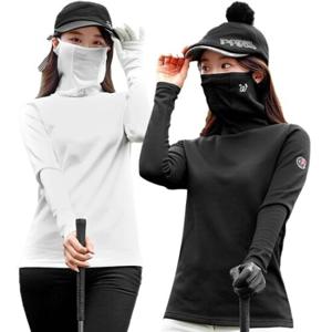 [럭스골프]럭스골프 MW2W309W 여성 메쉬 마스크 기모 귀걸이 이