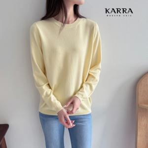 [카라]KARRA 라운드파스텔베이직니트_KB3SKN023A