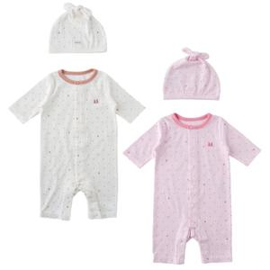 M밍크뮤D (쌍둥이선물)25SS 뮤뮤뱀부SET우주복 (2벌세트) (3517004110A)