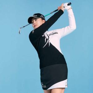 [LPGA]여성 배색 H라인 큐롯(L211CU854P)