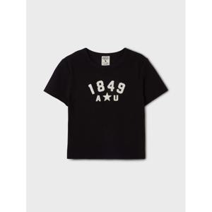 [후아유]WHRAF2428F BLACK 빈티지 패치 반팔 티셔츠