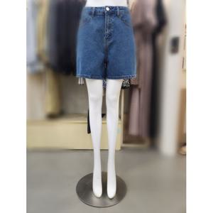 [플라스틱아일랜드]숏 데님 팬츠 PR2DP031