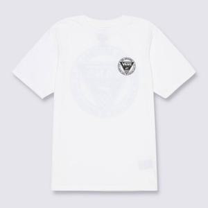 [VANS] 공용 패치드 인 반소매 티셔츠 VN000MM1WHT1