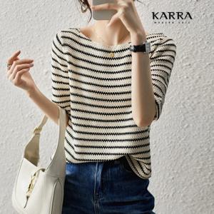 [카라]KARRA 보트넥스트라이프니트_A3F0966