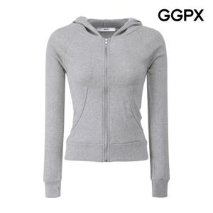 GGPX  코튼 후드 슬림 집업 점퍼 (GP5JP001F)
