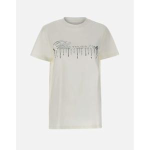 블루마린 반팔 티셔츠 4T063AN0103 White