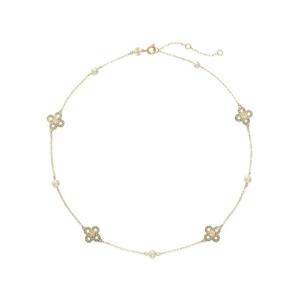 토리버치 목걸이 팬던트 163711782 TORY GOLD PEARL