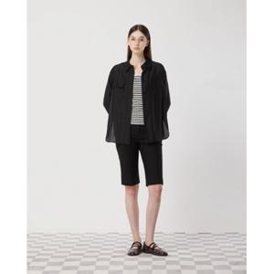 [CC콜렉트] 스티치 포인트 시스루 셔츠 (C252MSC038)