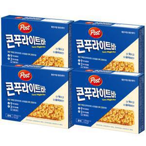 포스트 콘푸라이트 밀크바 140g X 4개