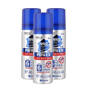 해피홈 아웃도어 미스트 파워 65ml x 3개 / 모기 진드기 기피제