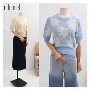 [드넬][드넬]빅플라워볼륨니트DK11840A