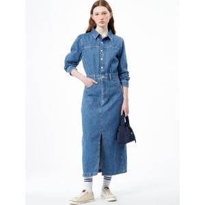 타미진 다운쿠폰10% 여성 셔츠 롱 데님 원피스 T32E0WOP11TWT2BS