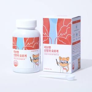 [2개 세트] 리브펫 신장과 요로계 80g 강아지 영양제 강아지 건강관리
