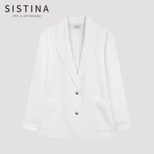 [SISTINA] 인기 라이트 오버사이즈 자켓_AWWJKO21530_OW