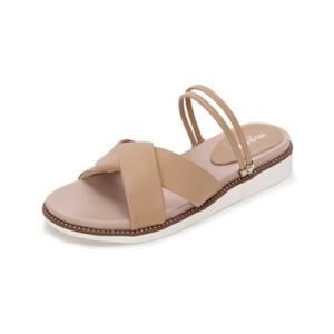 [무크]여성 캐주얼 뮬 샌들 2.5cm 베이지 422523AP