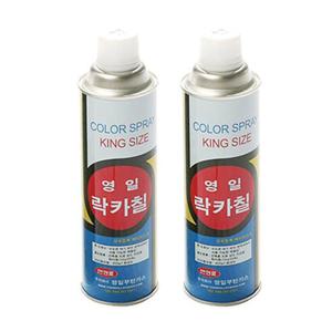 락카스프레이 (40 EA) 420ML/백색 YL-316