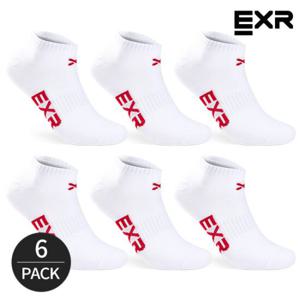 [EXR]EXR 남성 프론트 컬러로고 스니커즈 6P_WHRD