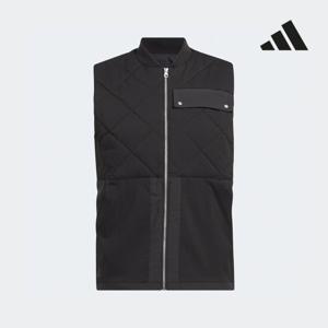 아디다스골프 24FW 남성 고투 퀼티드 베스트 블랙 IL0580