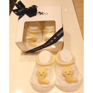 (HP)블루독베이비 WH)비비인형덧신양말(45170-011-01)24FW뱀띠해 신생아 출산선물 신생아양말]