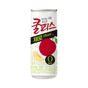 동원 쿨피스 제로 자두 230ml 30캔