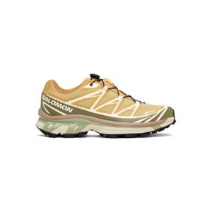 25 SS 살로몬 여성 탠 XT 6 고어텍스 스니커즈 251837F128017