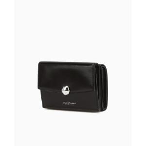 [JILLSTUART ACC][APPLE] 블랙 이태리 소가죽 3단 반지갑 JAWA4F710BK