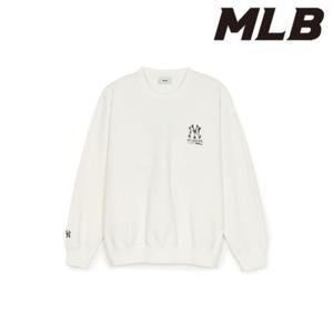 MLB (3AMTB0551-50CRS) 등판 빅로고 오버핏 맨투맨
