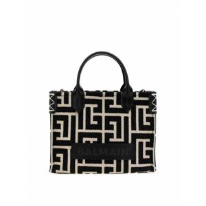 [BALMAIN] 여성 토트 백 B 아미 스몰 쇼핑 DN1FE818TJDCGFE 블랙 /8