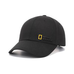 내셔널지오그래픽 N255AHA520 메탈 로고 캡 BLACK