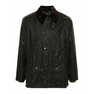 [BARBOUR] 남성 캐주얼 자켓 Bedale 인 왁스드 리사이클드 패브릭 MWX0018OL99 그린 /8