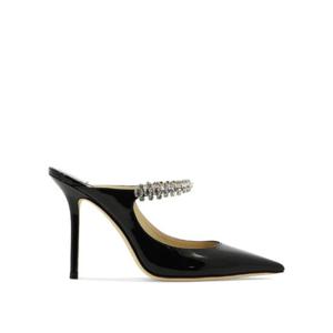 JIMMY CHOO   tran.TITL  BING 100PATBLACK