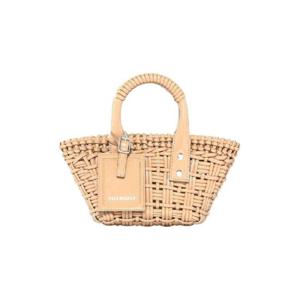 발렌시아가 비스트로 XXS 스트랩 베스킷 베이지 6780282IE3Y2723
