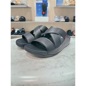 [FITFLOP][치] FFSO5E731BK 25S S 블랙 레더 남성 슬라이드