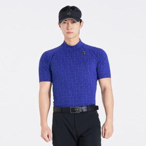 테일러메이드 (TMTHO2147_907) 남성 자카드 하이넥 티셔츠