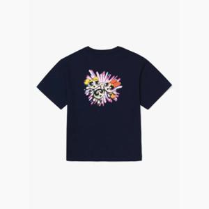 휠라반팔티 TQJ FK2RSG2P03F-DID 파워퍼프걸 루즈핏 티셔츠