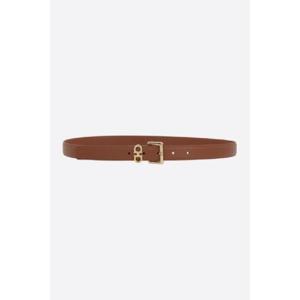 FERRAGAMO smooth leather belt 780417