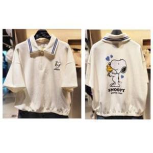 클라이드앤 HC03 여성스누피반집업배색카라 FPBTS882F