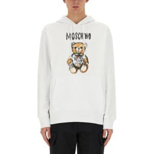 모스키노 후드 티셔츠 17160228 1001 WHITE