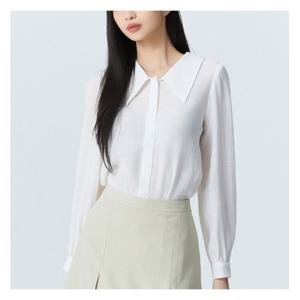 [미쏘]카라포인트 블라우스 (MIWBLC440A-T)